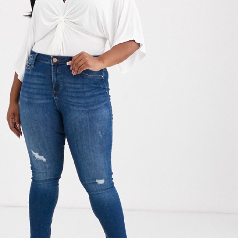 MOLLY & ISADORA | Mid-rise stretch skinny jeans